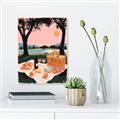 Picture of A Toast to Tranquility _GroupedProduct_Rectangle_Portrait_Canvas_