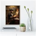 Picture of Grizzly with a Vision _GroupedProduct_Rectangle_Portrait_Canvas_Framed_