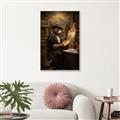 Picture of Grizzly with a Vision _GroupedProduct_Rectangle_Portrait_Canvas_Framed_