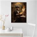 Picture of Grizzly with a Vision _GroupedProduct_Rectangle_Portrait_Canvas_Framed_