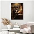 Picture of Grizzly with a Vision _GroupedProduct_Rectangle_Portrait_Canvas_Framed_