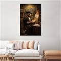 Picture of Grizzly with a Vision _GroupedProduct_Rectangle_Portrait_Canvas_Framed_