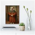 Picture of Echoes of a Canine Court I _GroupedProduct_Rectangle_Portrait_Canvas_Framed_