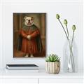 Picture of Echoes of a Canine Court I _GroupedProduct_Rectangle_Portrait_Canvas_Framed_