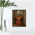 Picture of Echoes of a Canine Court I _GroupedProduct_Rectangle_Portrait_Canvas_Framed_