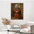 Picture of Echoes of a Canine Court I _GroupedProduct_Rectangle_Portrait_Canvas_Framed_