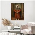 Picture of Echoes of a Canine Court I _GroupedProduct_Rectangle_Portrait_Canvas_Framed_