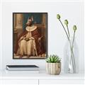 Picture of Echoes of a Canine Court II _GroupedProduct_Rectangle_Portrait_Canvas_Framed_