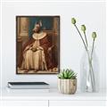 Picture of Echoes of a Canine Court II _GroupedProduct_Rectangle_Portrait_Canvas_Framed_