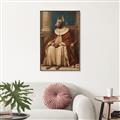 Picture of Echoes of a Canine Court II _GroupedProduct_Rectangle_Portrait_Canvas_Framed_
