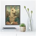 Picture of The Renaissance Llama _GroupedProduct_Rectangle_Portrait_Canvas_Framed_