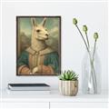 Picture of The Renaissance Llama _GroupedProduct_Rectangle_Portrait_Canvas_Framed_