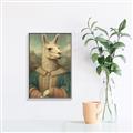 Picture of The Renaissance Llama _GroupedProduct_Rectangle_Portrait_Canvas_Framed_