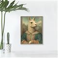 Picture of The Renaissance Llama _GroupedProduct_Rectangle_Portrait_Canvas_Framed_