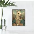 Picture of The Renaissance Llama _GroupedProduct_Rectangle_Portrait_Canvas_Framed_