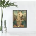 Picture of The Renaissance Llama _GroupedProduct_Rectangle_Portrait_Canvas_Framed_