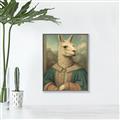 Picture of The Renaissance Llama _GroupedProduct_Rectangle_Portrait_Canvas_Framed_