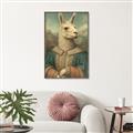 Picture of The Renaissance Llama _GroupedProduct_Rectangle_Portrait_Canvas_Framed_