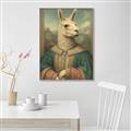 Picture of The Renaissance Llama _GroupedProduct_Rectangle_Portrait_Canvas_Framed_