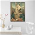 Picture of The Renaissance Llama _GroupedProduct_Rectangle_Portrait_Canvas_Framed_
