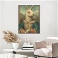 Picture of The Renaissance Llama _GroupedProduct_Rectangle_Portrait_Canvas_Framed_