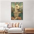Picture of The Renaissance Llama _GroupedProduct_Rectangle_Portrait_Canvas_Framed_
