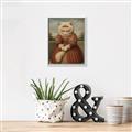 Picture of Echoes of a Canine Court III _GroupedProduct_Rectangle_Portrait_Canvas_Framed_