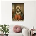 Picture of Echoes of a Canine Court IIII _GroupedProduct_Rectangle_Portrait_Canvas_Framed_