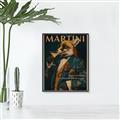 Picture of The Wild Martini _GroupedProduct_Rectangle_Portrait_Canvas_Framed_
