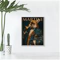 Picture of The Wild Martini _GroupedProduct_Rectangle_Portrait_Canvas_Framed_