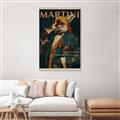 Picture of The Wild Martini _GroupedProduct_Rectangle_Portrait_Canvas_Framed_