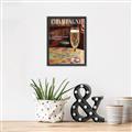 Picture of A Glass of Champagne _GroupedProduct_Rectangle_Portrait_Canvas_Framed_