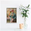 Picture of Tropical Nobility _GroupedProduct_Rectangle_Portrait_Canvas_Framed_