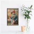 Picture of Tropical Nobility _GroupedProduct_Rectangle_Portrait_Canvas_Framed_