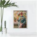 Picture of Tropical Nobility _GroupedProduct_Rectangle_Portrait_Canvas_Framed_