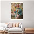 Picture of Tropical Nobility _GroupedProduct_Rectangle_Portrait_Canvas_Framed_