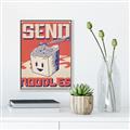 Picture of Send Noodles _GroupedProduct_Rectangle_Portrait_Canvas_Framed_