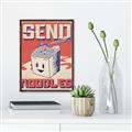 Picture of Send Noodles _GroupedProduct_Rectangle_Portrait_Canvas_Framed_