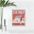 Picture of Send Noodles _GroupedProduct_Rectangle_Portrait_Canvas_Framed_