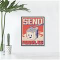 Picture of Send Noodles _GroupedProduct_Rectangle_Portrait_Canvas_Framed_