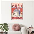 Picture of Send Noodles _GroupedProduct_Rectangle_Portrait_Canvas_Framed_