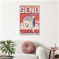 Picture of Send Noodles _GroupedProduct_Rectangle_Portrait_Canvas_Framed_