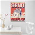 Picture of Send Noodles _GroupedProduct_Rectangle_Portrait_Canvas_Framed_