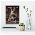 Picture of The Dapper Bunny _GroupedProduct_Rectangle_Portrait_Canvas_Framed_