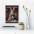 Picture of The Dapper Bunny _GroupedProduct_Rectangle_Portrait_Canvas_Framed_