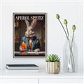 Picture of The Dapper Bunny _GroupedProduct_Rectangle_Portrait_Canvas_Framed_