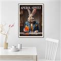 Picture of The Dapper Bunny _GroupedProduct_Rectangle_Portrait_Canvas_Framed_