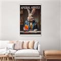 Picture of The Dapper Bunny _GroupedProduct_Rectangle_Portrait_Canvas_Framed_
