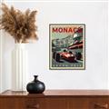 Picture of Monaco Grand Prix II _GroupedProduct_Rectangle_Portrait_Canvas_Framed_