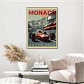 Picture of Monaco Grand Prix II _GroupedProduct_Rectangle_Portrait_Canvas_Framed_